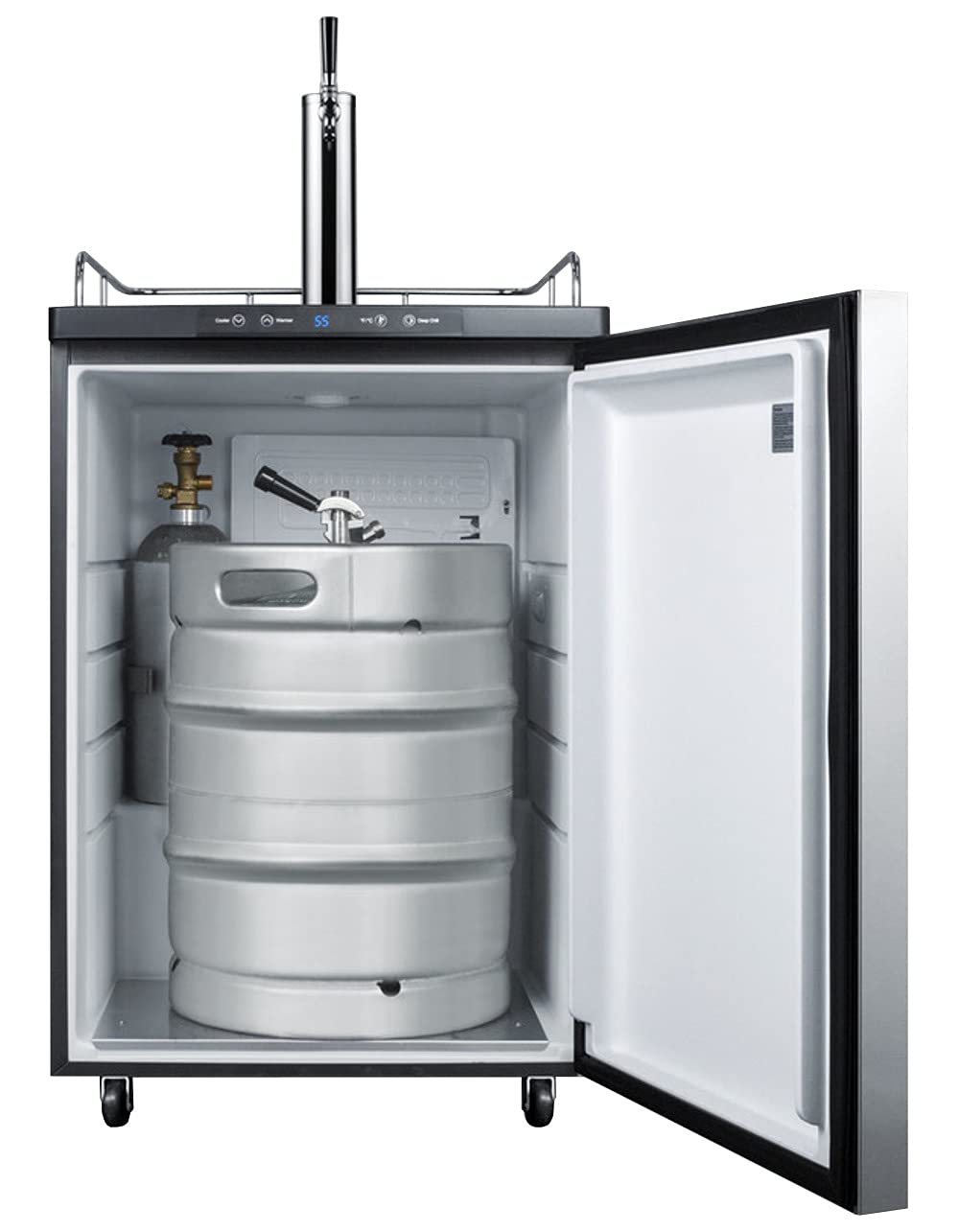 Summit Sbc635mbi7sshh Wine Dispenser, Stainless-Steel on Fridge.com - View 4