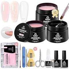 Builder Sculpture Gel Kit&Long Square Tips