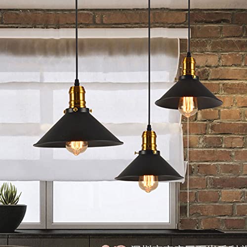 Lustre de style minimaliste noir avec abat-jour en métal creux anti-éblouissement - 5