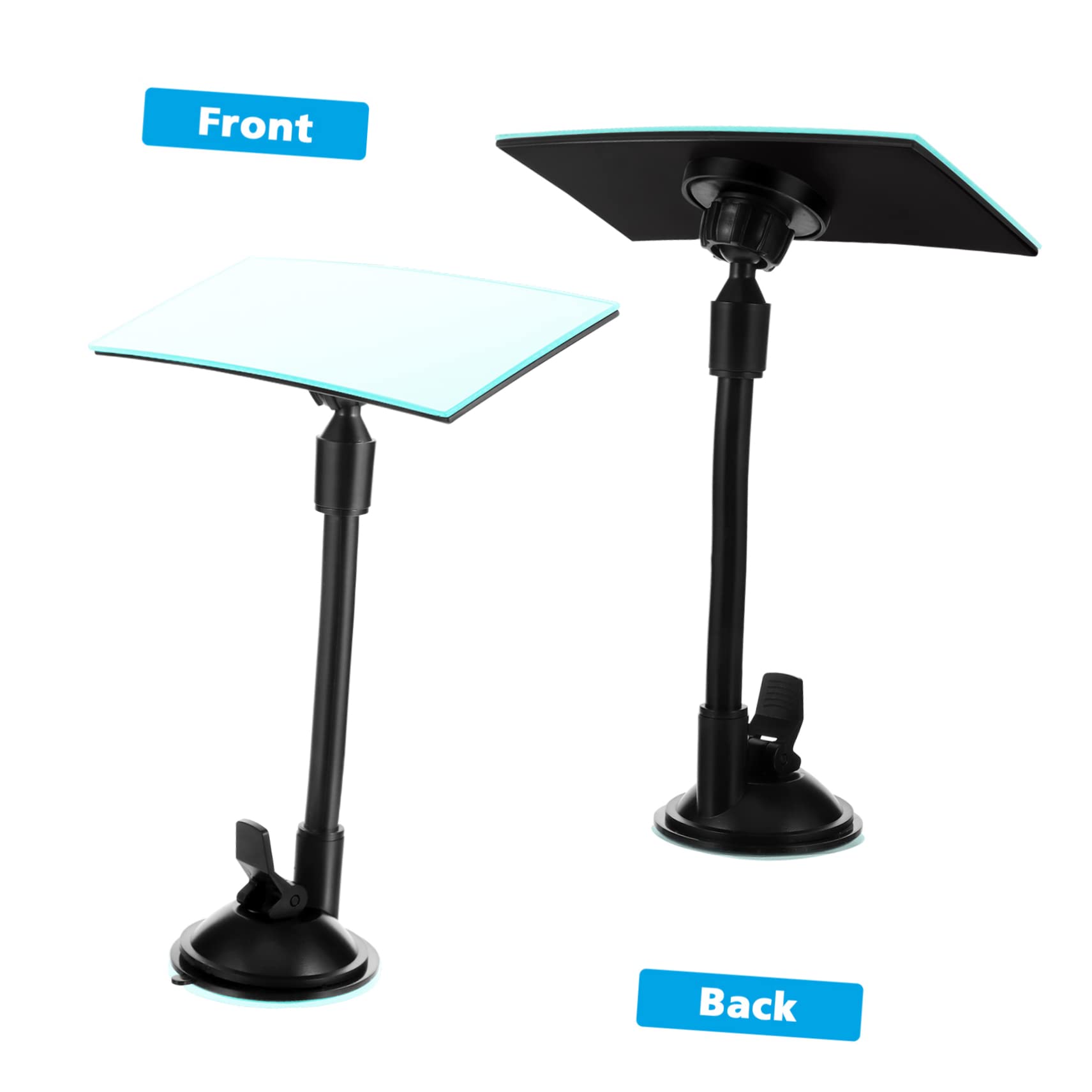 Yardwe 2 Piezas Espejo para Coche Niña Espejo Interior Rectangular para Monitorizar Asiento Trasero Material Ligero Fácil Instalación Visión y para Vigilancia