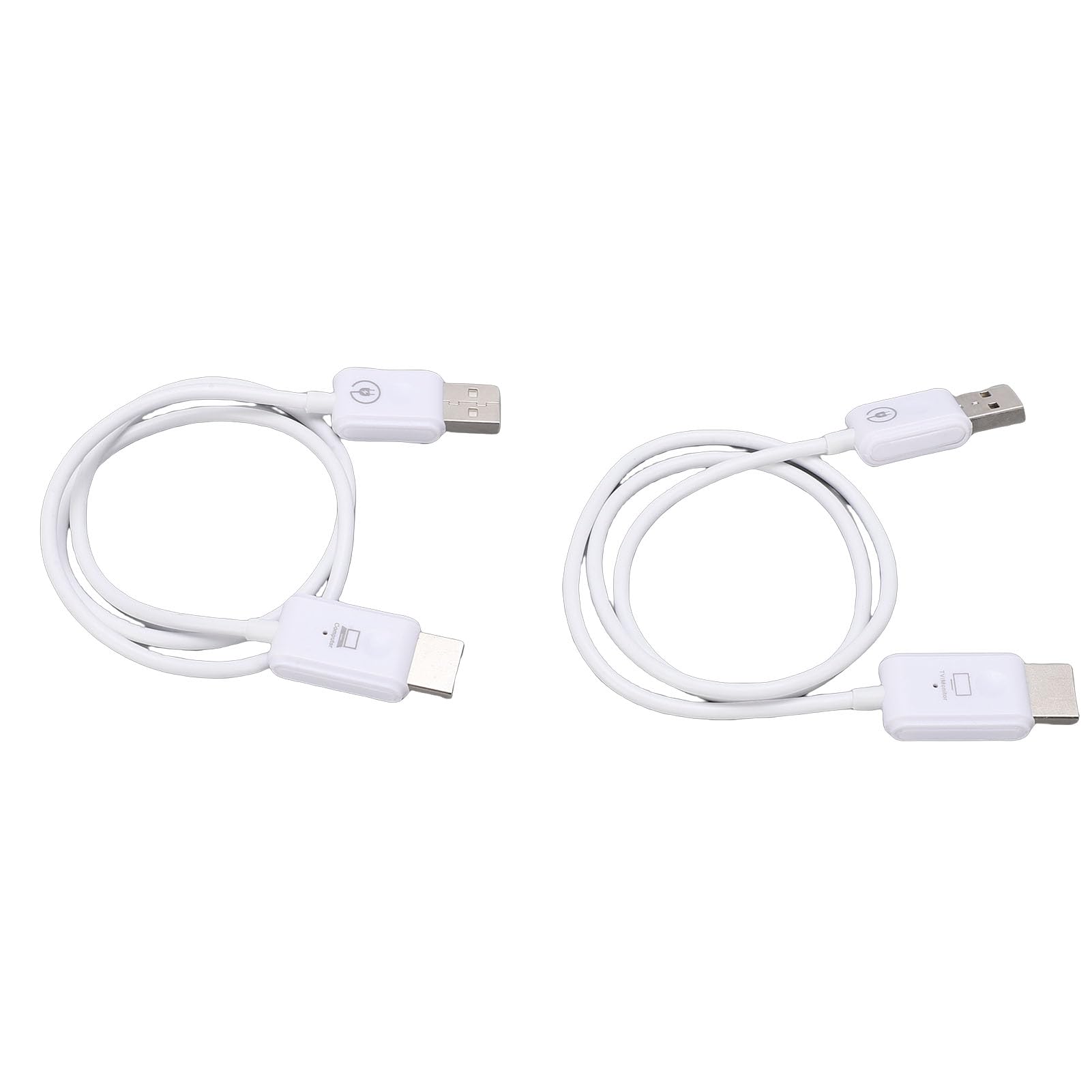 Vikye Émetteur et Récepteur HDMI sans Fil, Kit D'extension Vidéo WiFi 1080P 5 GHz avec Portée de 50 M, Dongle de Mise en Miroir D'écran Plug and Play pour Ordinateur Portable, PC, TV,