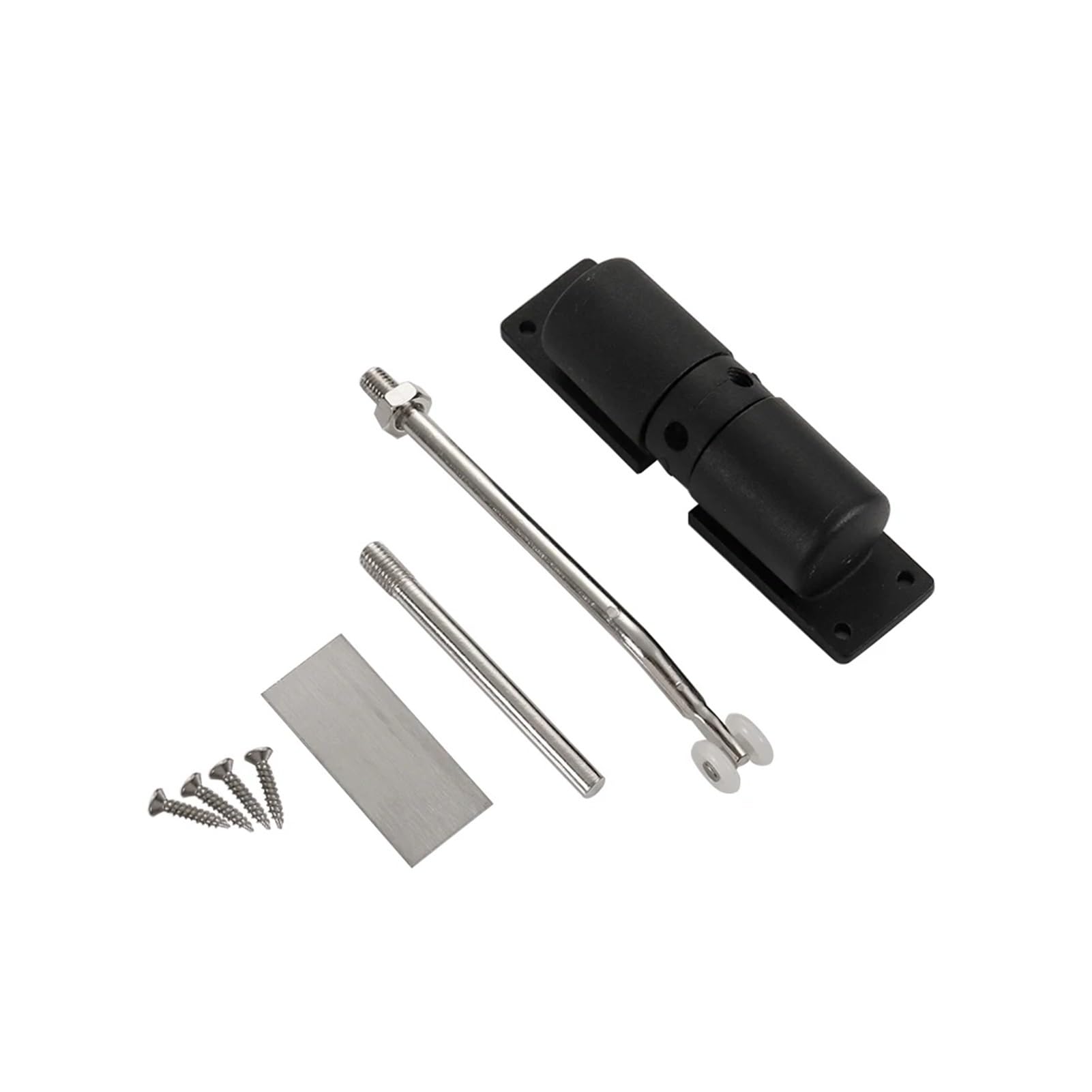 Forvexilla Black Alloy Automatic Spring Door Closer Internal Spring Door Closers