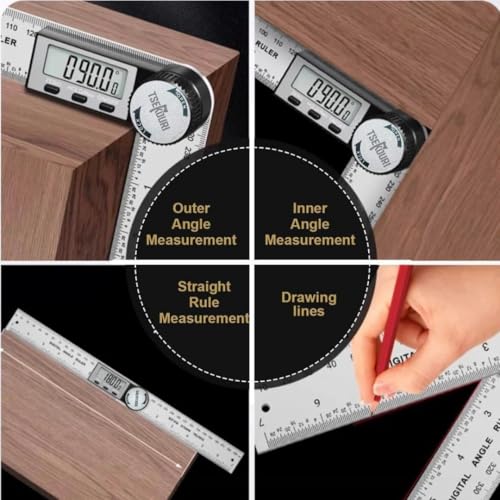 Outil de localisation d angle numerique pour corriger les faux equerrages de mur