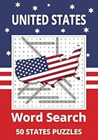 Word Search USA: Discover Cities in All 50 States of America: A Fun and Challenging Word Search Puzzle Book Exploring Cities in 50 States B0F5P69RSD Book Cover
