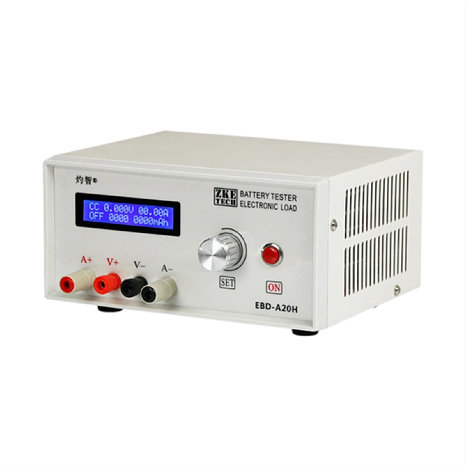 EBD-A20H. Ładowanie elektroniczne Pojemność baterii Zasilanie Zasilanie Tester Urządzenie Urządzenie Rozładowanie Miernik Dodnik
