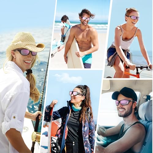 Image of Duduma Polarized Sports Sunglasses for Men Women Running Cycling Fishing Golf Driving Shades Sun Glasses Tr90