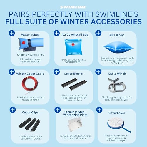 Cobertor Hidrotools Swimline para Piscinas 25x45 FT miniatura 7