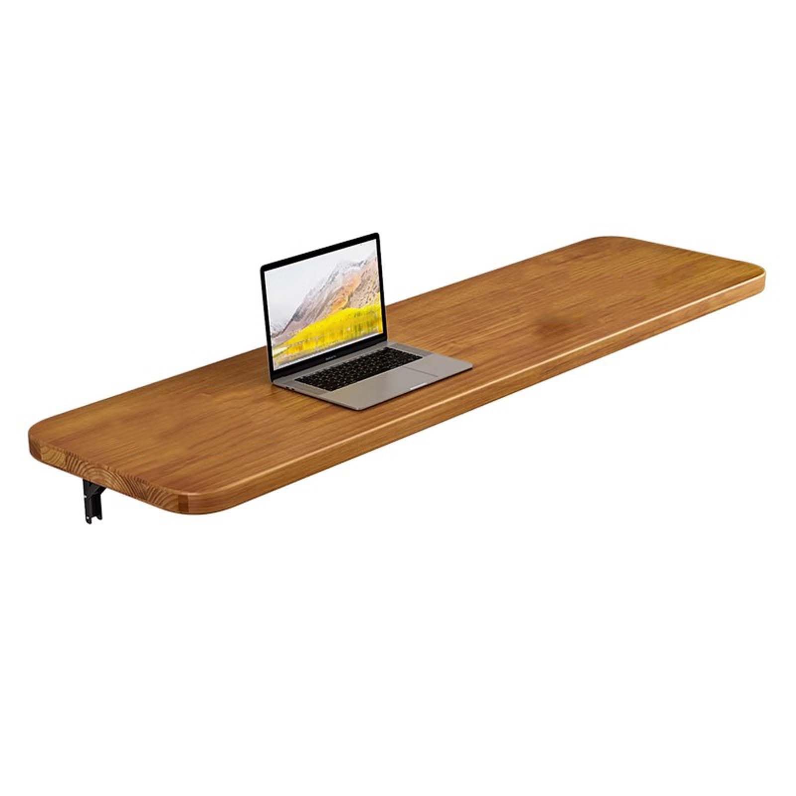 ZBBGTJK Space Saving WallMounted Folding Kitchen Table 60x40cm Versatile Floating Desk for Dining Workbench Laundry & Living RoomWood Foldable Design