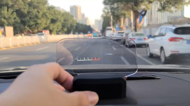 Auto Gadgets AMROOLOO Head Up Display Auto, OBD In De GPS Snelheidsmeter, Met Snelheidsmeter Dashboard Projector