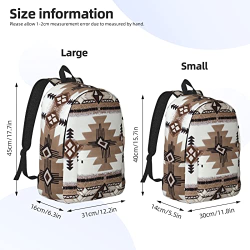 Sac à dos voyage amérindien avec compartiment pc portable ergonomique - 4