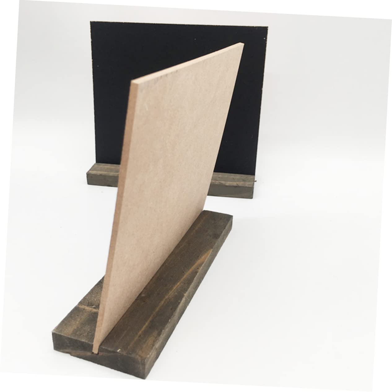 Mini Tableau Noir de Table 10 Pièces en Bois pour Restaurant