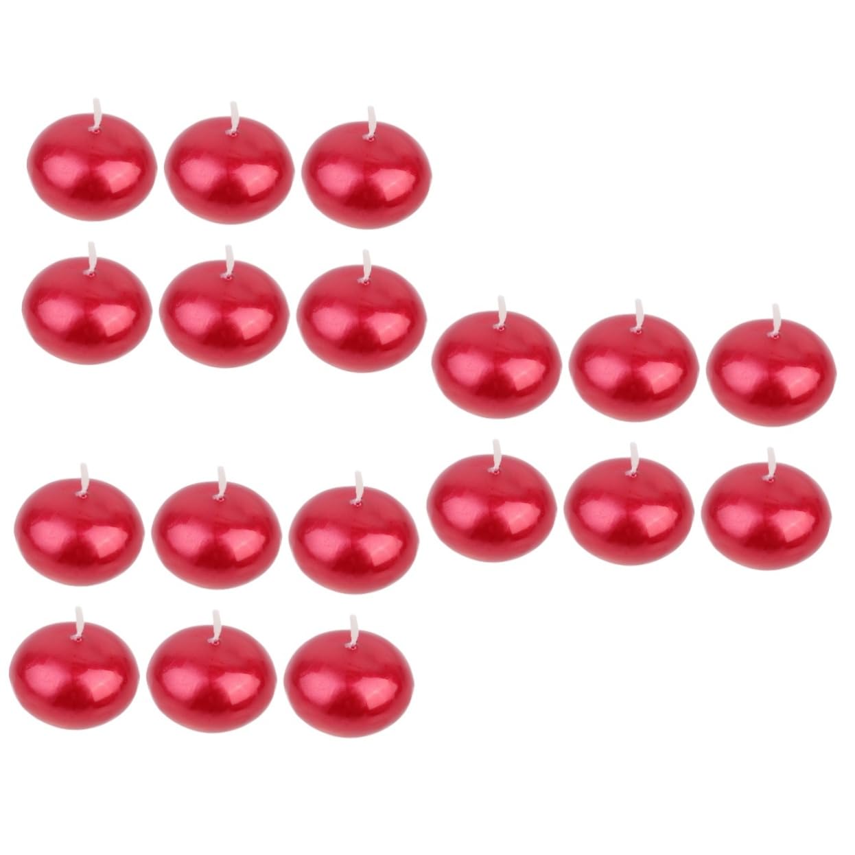 3 Sätze Mini-kerze Rauchlose Kerze Schwimmende Kerze Für Die Hochzeit Romantische Kerzen Hochzeitskerze Rituals Candle Dekokerzen Ritualkerzen Courting Candle Rot 6 Stück * 3 Cabilock