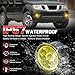 CHUSYYRAY Fog Lights Assembly Compatible with Nissan Pathfinder R51 Fog Lights 2005 2006 2007 2008 2009 2010 2011 2012 2013 2014, LED Clear Bumper Fog Light, 6000K IP67 Waterproof, Pack of 2