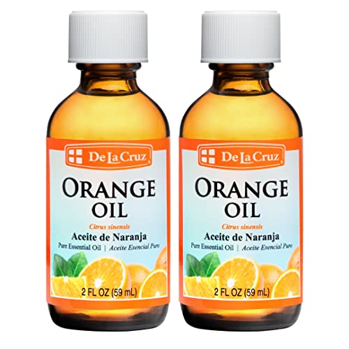 Aceite Esencial Puro de Naranja De La Cruz 2 Fl Oz miniatura 1