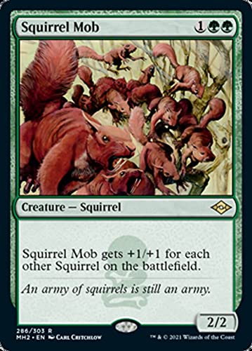 Amazon.com: Magic: the Gathering - Squirrel Mob (286