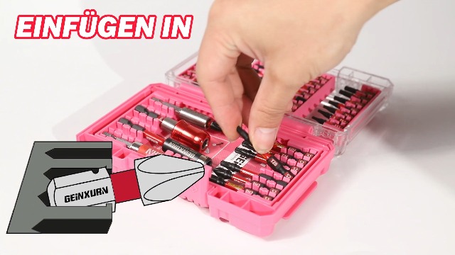 Geinxurn Schrauberbitset 20-teilig - Schlagfest S2 Stahl Für Akkuschrauber