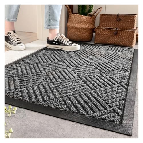 Tapis de bain antidérapant et imperméable en caoutchouc résistant - 4