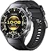 HUAWEI WATCH GT 6 Pro GPS Smart Watch 46mm, Pro Cycling Mode, Fitness Watch, Heart Rate Monitor, Fitness Tracker, Running Watch, Step Counter, 21-Day Battery, AMOLED, Titanium, iOS & Android, Black