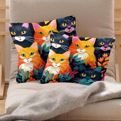 Housse de coussin 50x50 en velours doux pour éliminer l'austérité du canapé