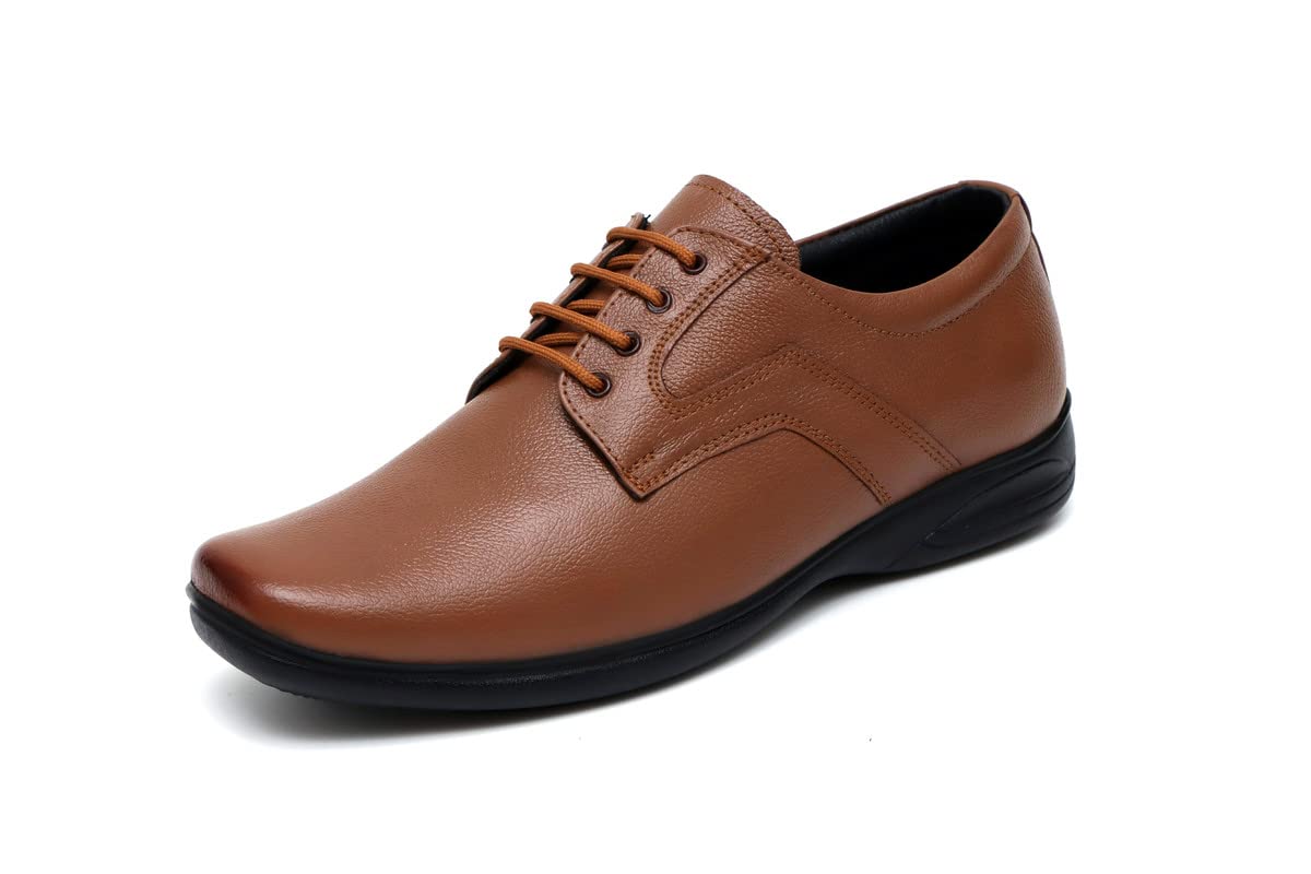 aramish Men's Genuine Leather Lace Up Office Formal Shoes-picture-49