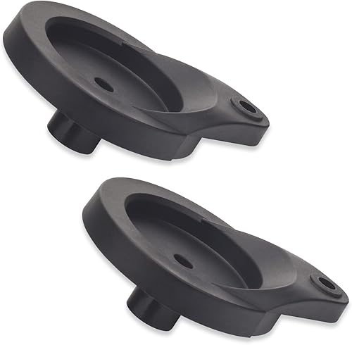 Miniatura 7 de Paquete de 2 ruedas de mano de sierra de mesa 089290001054 compatibles con sierra de mesa Ryobi R4513, rueda de mano ajustable para Ridgid, fácil de