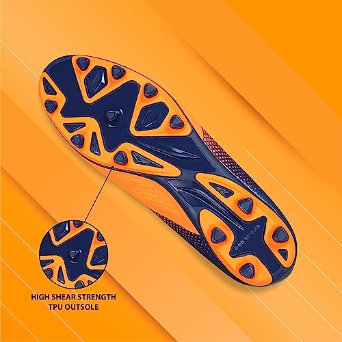 Image of Nivia Ashtang 2.0 Football Studs for Men, High-Performance Football Shoes, Soccer Studs, Football Sports Shoes