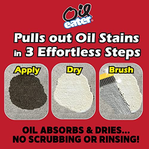 overnight stain remover for cleaning oil stains on concrete driveway pavers amp garage floorswhite aod3232301