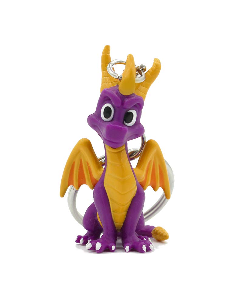 Spyro The Dragon Metal Keyring Keychain
