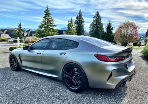 Image of HOME13 Vinyl Wrap Sheet for Car & Bike Self Adheisve Vinyl Wrap Sticker & Decal Roll Film Air Release Bubble Free (24x200 Inches, Silver Matte Meatllic)