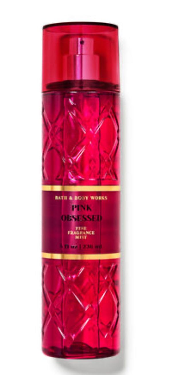 White Barn - Bath & Body Works - Gift Set 3 Piece Bundle - with Gift Bag Hello Gorgeous (Pink Obsessed)