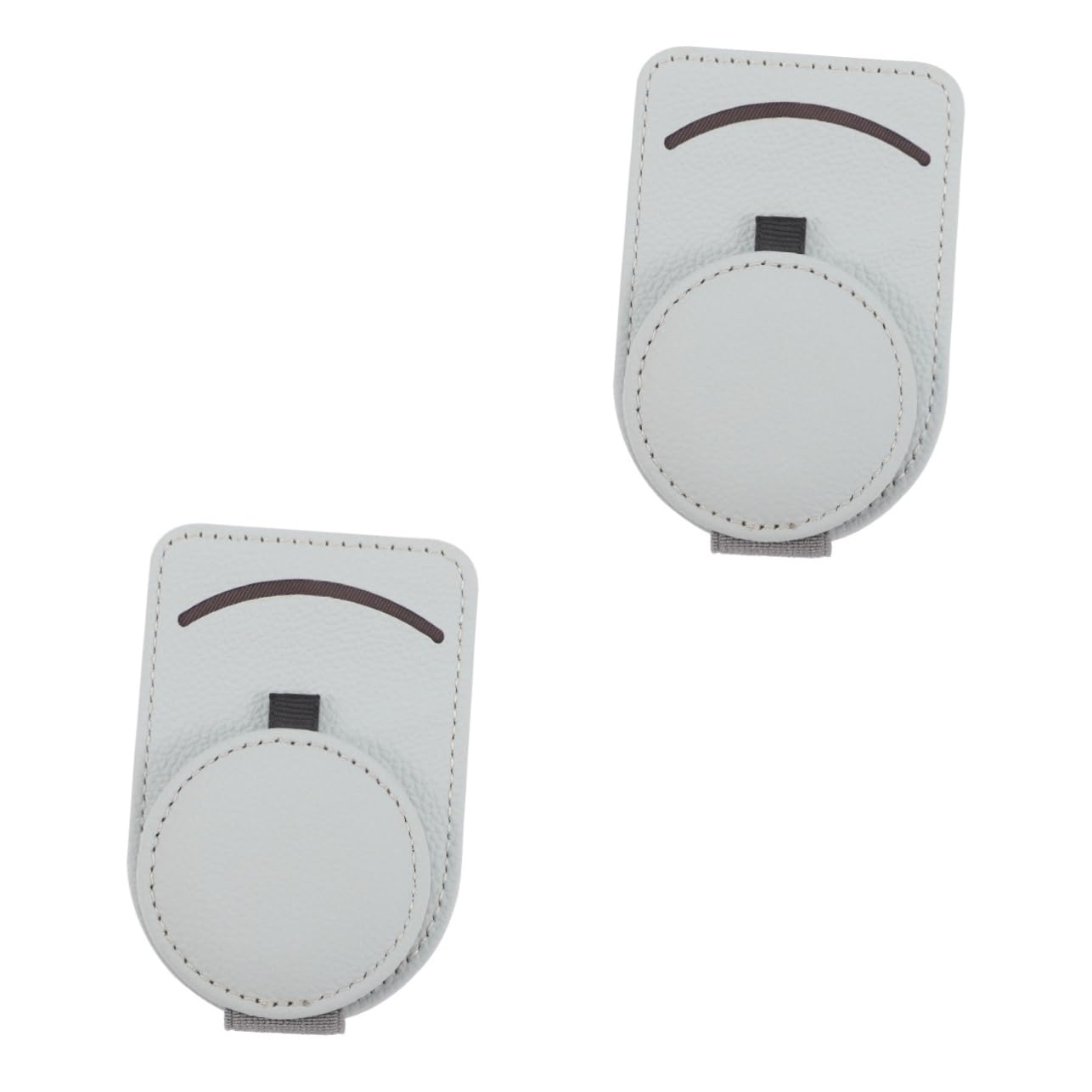 iplusmile 2pezzi Porta Occhiali Da Sole Per Auto Supporto Per Visiera Clip Per Occhiali e Carte Organizzatore Pratico e Multifunzionale Facile Da Installare