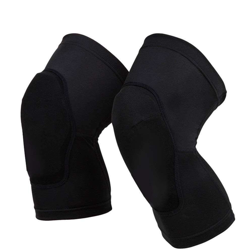 Rodilleras Rodilleras Unisex Rodilla Almohadillas de compresión Pierna Larga la Manga protección Brace Lucha Rodilleras para Equipos de Protección