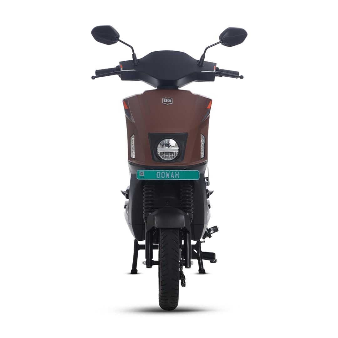 OOWAH MAX Electric Scooter | 145 km ARAI range | 5 hr Fast Charging Safe LFP Battery with 5-Year / 75,000 km Warranty Color : Mocha Brown (Ex Showroom)-image-43
