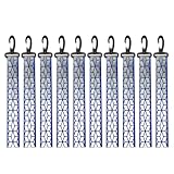 MISUVRSE Hohe Sichtbarkeit Sicherer Reflektierender Schlüsselbund Rucksack Anhänger Reflektoren Für Dinge Erwachsene Kinder Sicherheitsnacht Mit Radsportbeutel Tragbare Ledergeschäft Keyrings