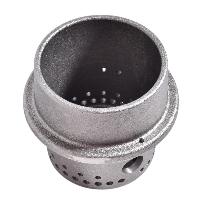 Easyricambi - Cestello Brucia Pellet Braciere in Ghisa (Cod. SML162) Ricambi Stufa a Pellet Compatibile KARMEK ONE, Assieme Cestello Bracere Resistente con Spessore della Lamiera di 6 mm