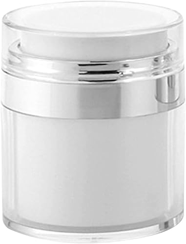 Tarro de bomba sin aire recargable crema de viaje botella vacía botella de loción botella de bomba portátil sin aire botella recargable sin aire