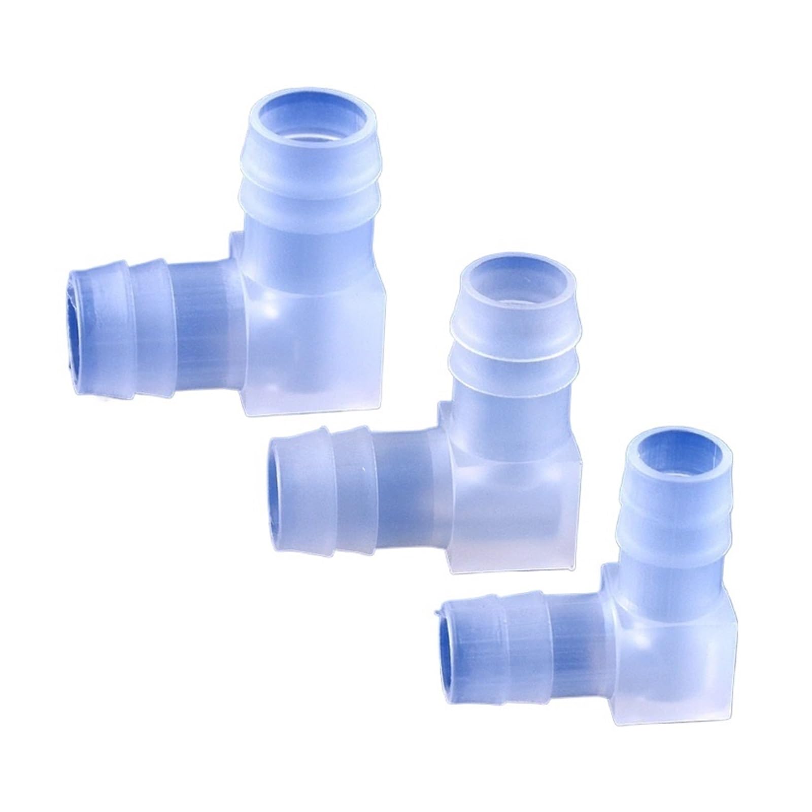 5~200 uds/lote 4 20mm PP codo junta tanque de acuario bomba aire aireador accesorios manguera lavado(4x4mm,200 Pieces)