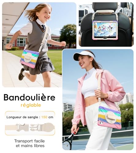 Coque iPad 10.9/11 pouces antichoc avec protège-écran BRAECN