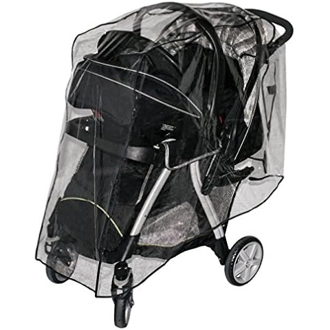 Jolly Jumper Travel System Weathershield - Protects, Baby, Large Stroller and Contents from rain and Other Elements Cover