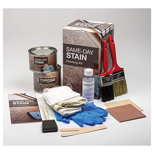 Same-Day Stain Kit in Walnut Shade