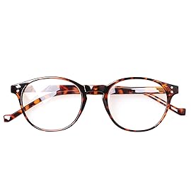 NORPERWIS 5 Pairs Reading Glasses - Standard Fit Spring Hinge Readers Glasses for Men and Women (5Tortoise, 2.25, x)