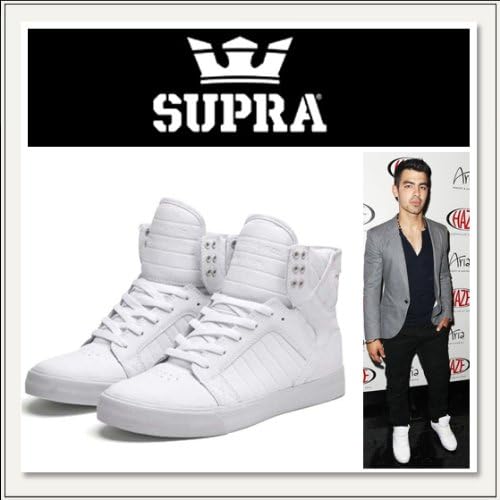 Amazon スープラ Skytop スカイトップ スニーカーs スケートシューズ ホワイト 白 クロコ 靴 メンズ Us8 0 26cm Supra スープラ スニーカー