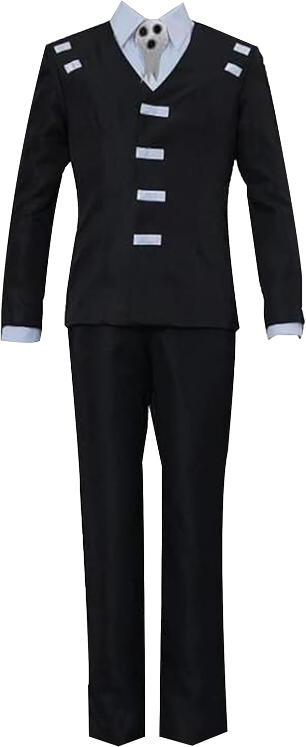 Anime Mens Costume Suit Cosplay Uniform Outfit 4PCS Coat Shirt Pants Halloween Set