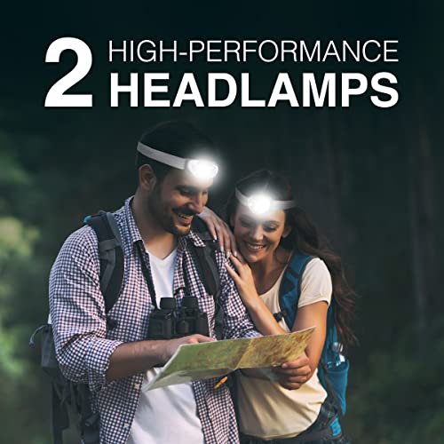 Energizer LED Headlamp PRO (2-Pack), IPX4 Water Resistant Headlamps, High-Performance Head Light for Outdoors, Camping, Running, Storm, Survival LED Light for Emergencies (Batteries Included) by Energizer - Image 2