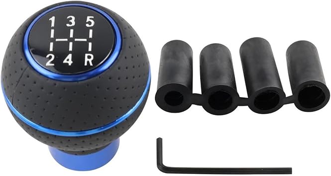 Gear Shift Knob for Logitech G923 G29 G27 G25 TH8A for ETS2&ATS and Most Car Universal 5 Speed Manual Ball Shift Knob Gear Shift GripBlue