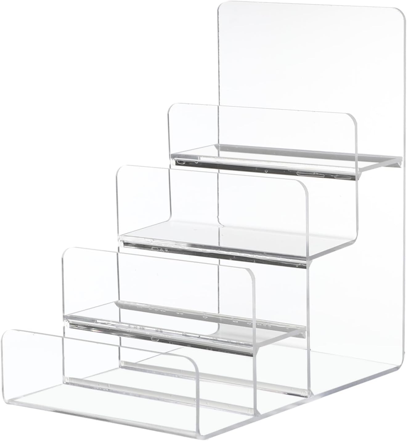 Cabilock Acrylic Multi Layer Wallet Holder Rack Display Stand