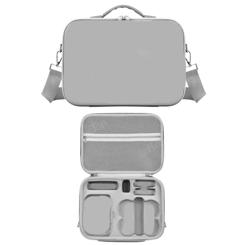 Compatibile Con DJI Borsa trasporto PU per dron NEO accessori RC-N3 | Borsa rigida protettiva per dron e relativi accessori(GRAY)