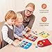 JoyCat 30 Pack Tic Tac Toe Party Favors for Kids, Felt Travel Board Games with Storage Pouch, Classroom Prizes, Goodie Bag Stuffers, Birthday Gifts for Students(Classic)
