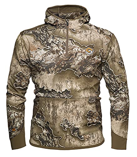 ScentLok Savanna Aero Raid Lightweight Odor Control Camo Hunting Hoodie for Men