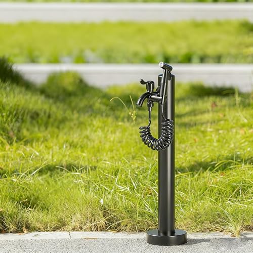 ZUGIATP Garden Water Column Vertical Square 304 Stainless Steel with